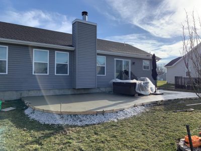 concrete patio Wentzville