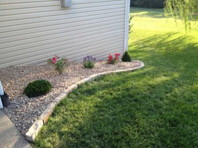 Iowa rainbow rock landscape border 700