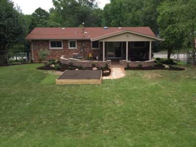 backyard patio raised garden 4203 700