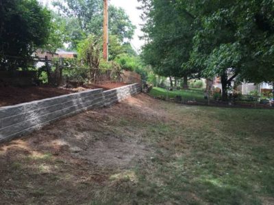 backyard retaining wall 4127 700