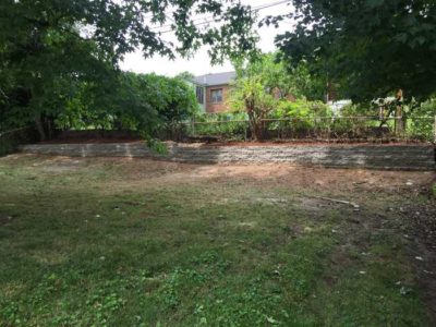 backyard retaining wall 4131 700