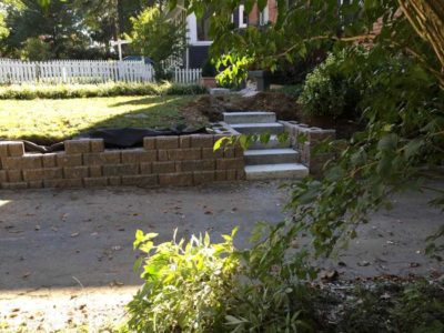 driveway retaining wall 24 700