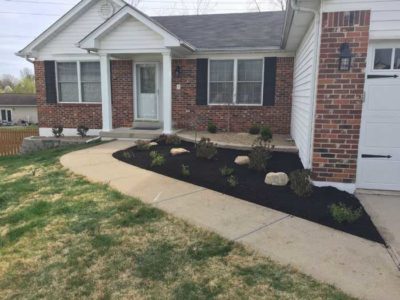 front sidewalk landscaping 3353 700