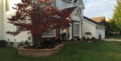 retaining wall construction desert rose